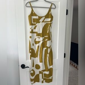 Bodycon Midi dress. Size large. Worn once.